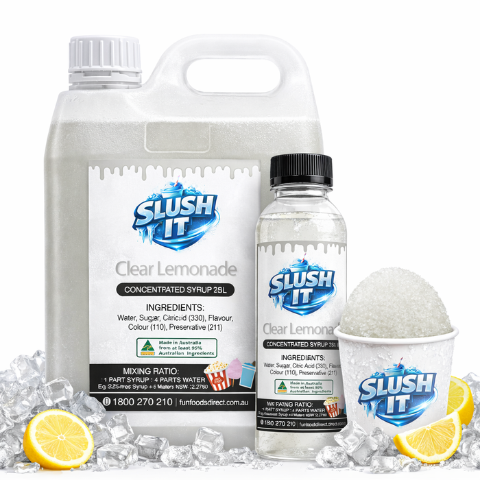 Sno Cone Flavour Bottle Snow Cones