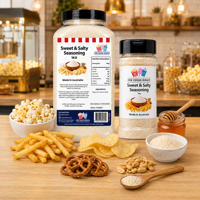 Sweet & Salty Seasoning | Sweet Savoury Flavour Boost for Chips, Popcorn & Snacks