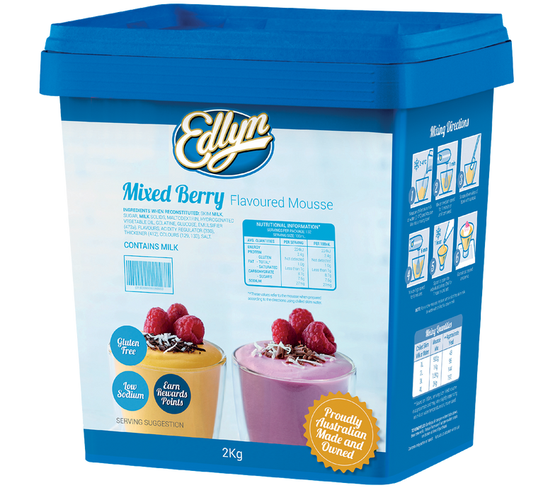 Edlyn Mousse Dessert Mix 2KG