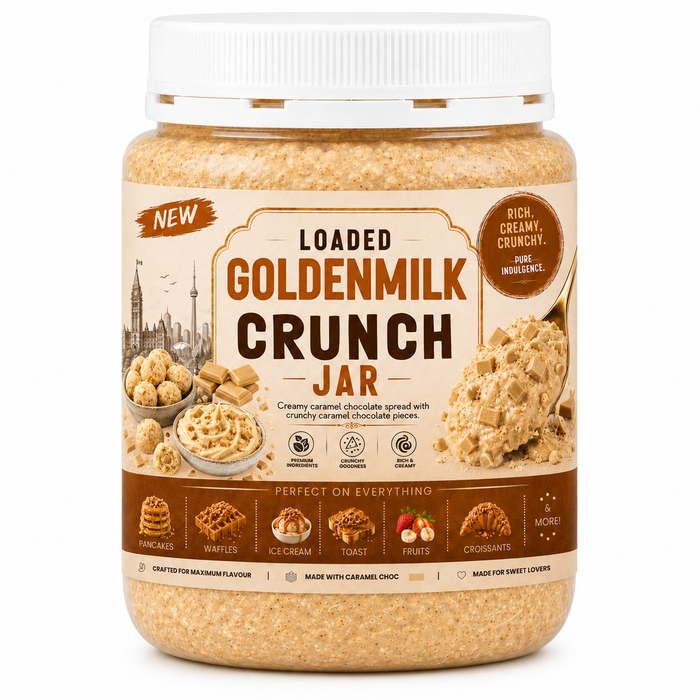 Loaded Goldenmilk Crunch Jar 375ml