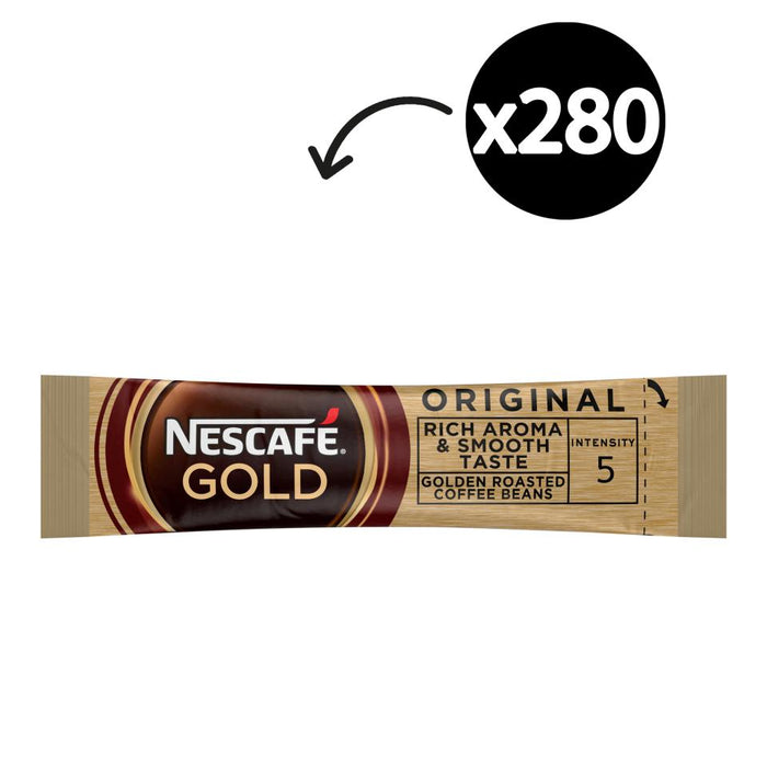 Nescafe Gold 1.7g Coffee Sticks Original 280 Pack
