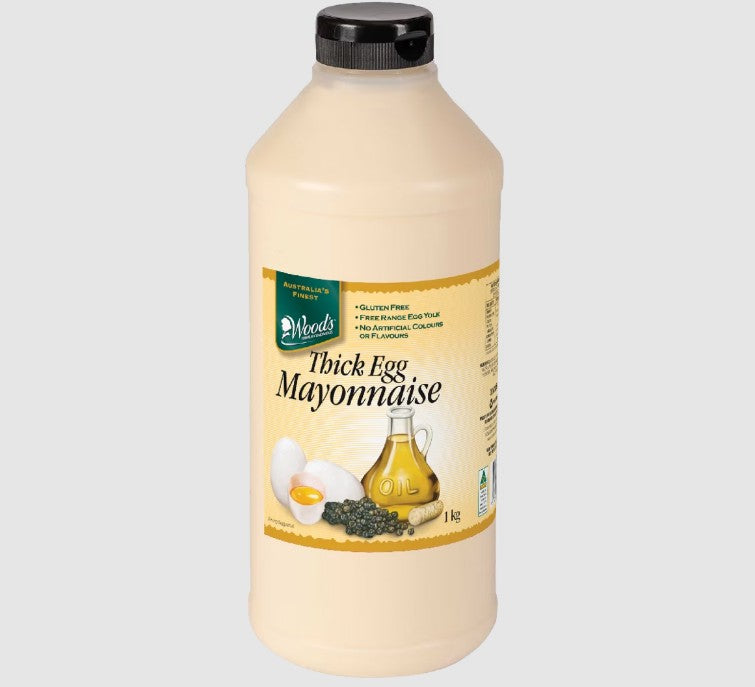 Thick Egg Mayonnaise Squeeze Bottle 1KG