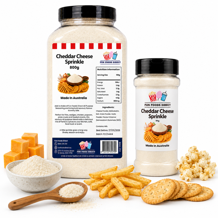 Cheddar Cheese Sprinkle – Australia’s Favourite Flavour Boost