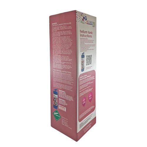 Helium Balloon 50 Kit inc 50 Balloons & Ribbon 2 kits