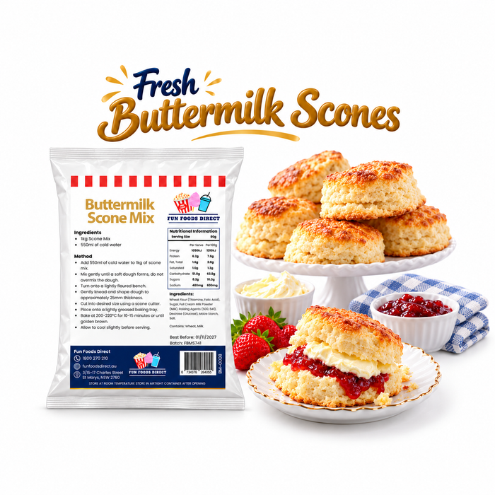 Buttermilk Scone Mix | Create Light, Fluffy Café-Style Scones Every Time