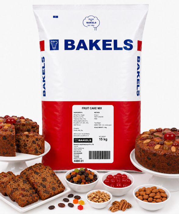 Bakels Fruit Cake Mix 15 KG BAG