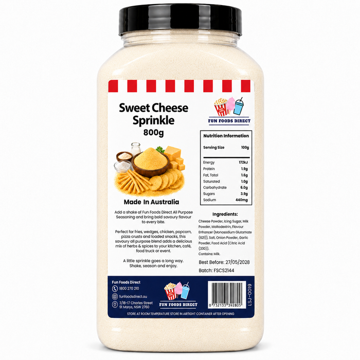 Sweet Cheese Sprinkle | Sweet & Savoury Cheese Seasoning