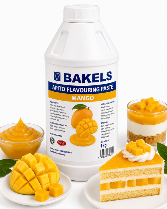 Bakels Apito Flavouring Paste – Mango 1KG