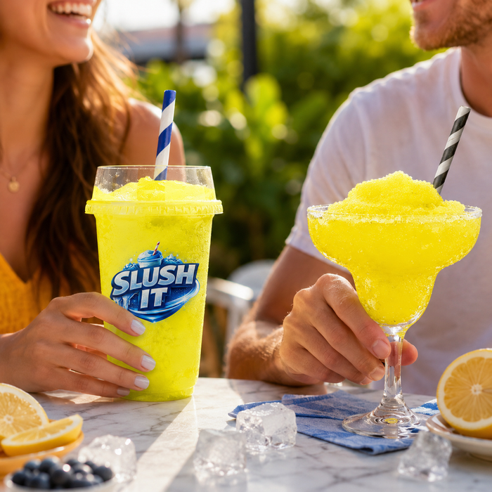 Lemon Slush / Slushie Mix Bottles