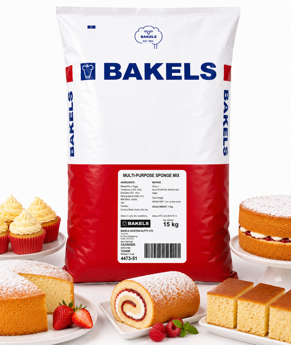 Bakels Multi-Purpose Sponge Mix 15 KG Bag