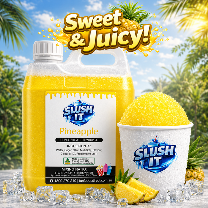 Pineapple Sno Cone Flavour Bottle