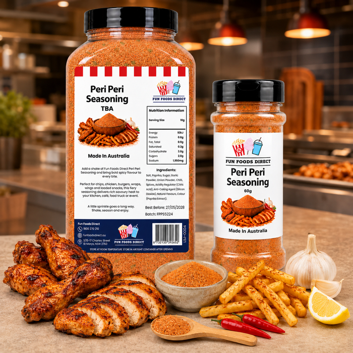 Peri Peri Seasoning | Spicy Flavour Boost for Chips, Chicken & Snacks
