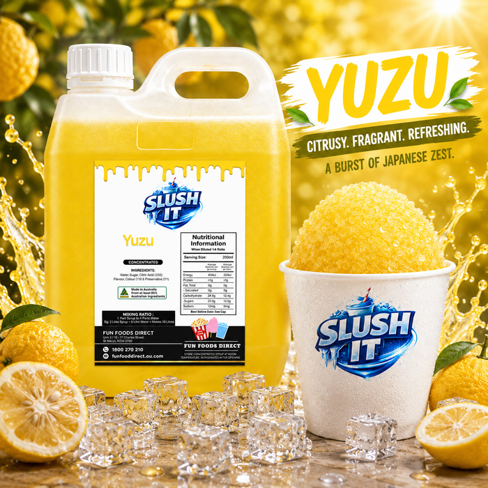 Yuzu Sno Cone Flavour  2L Bottle