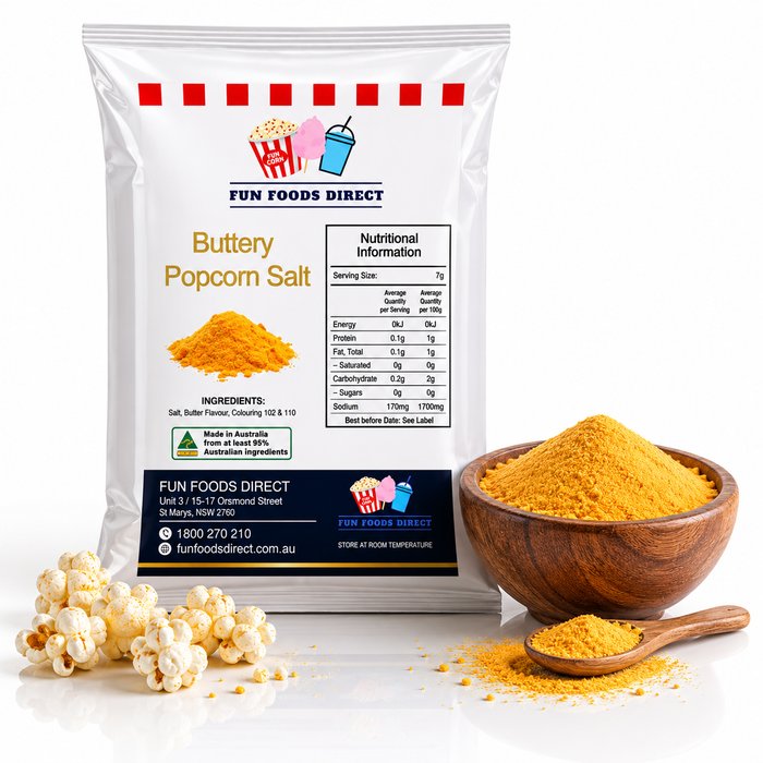 Seasoned Premium Movie Butter Popcorn Salt