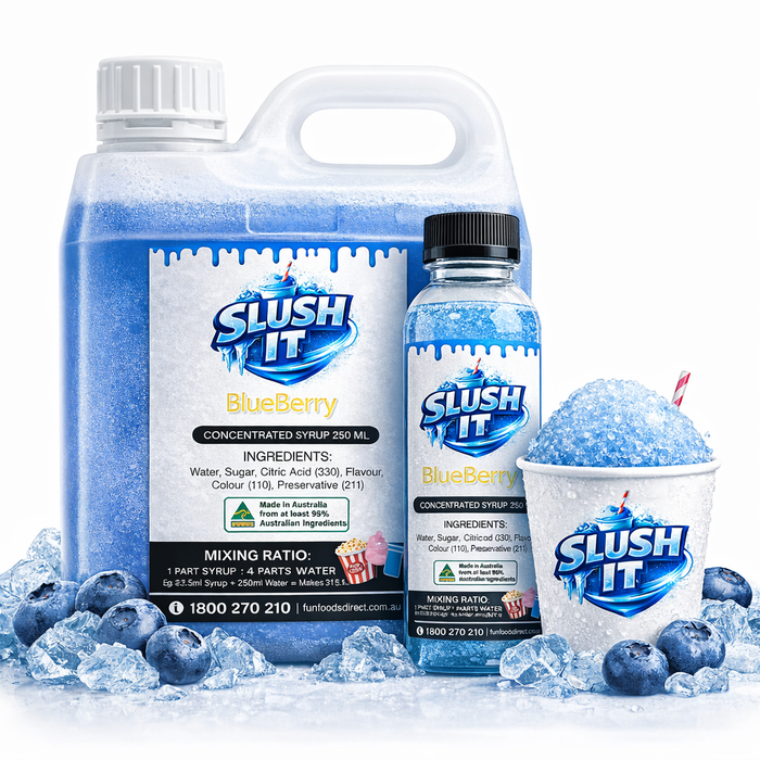 Sno Cone Flavour Bottle Snow Cones