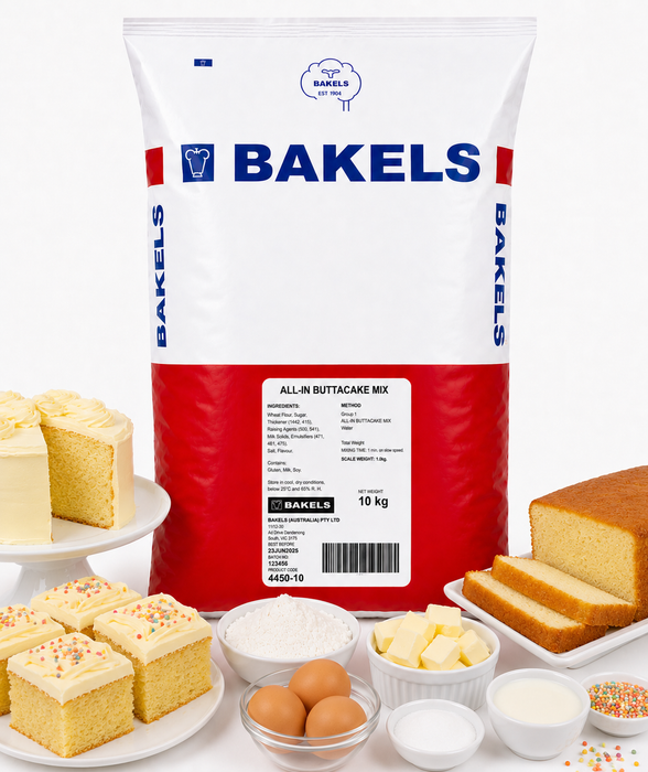Bakels All-In Buttacake Mix 10 KG BAG