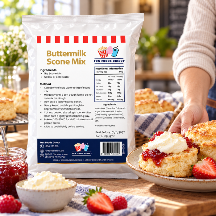 Buttermilk Scone Mix | Create Light, Fluffy Café-Style Scones Every Time