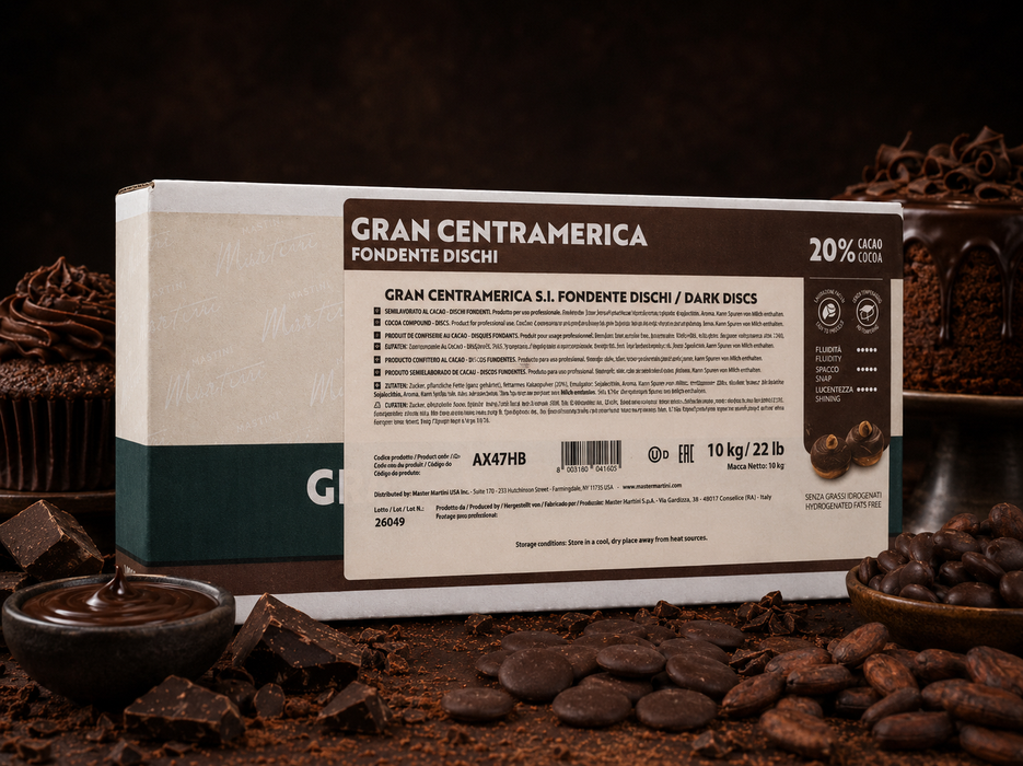 Master Martini Gran Centramerica Compound Dark Chocolate 10kg