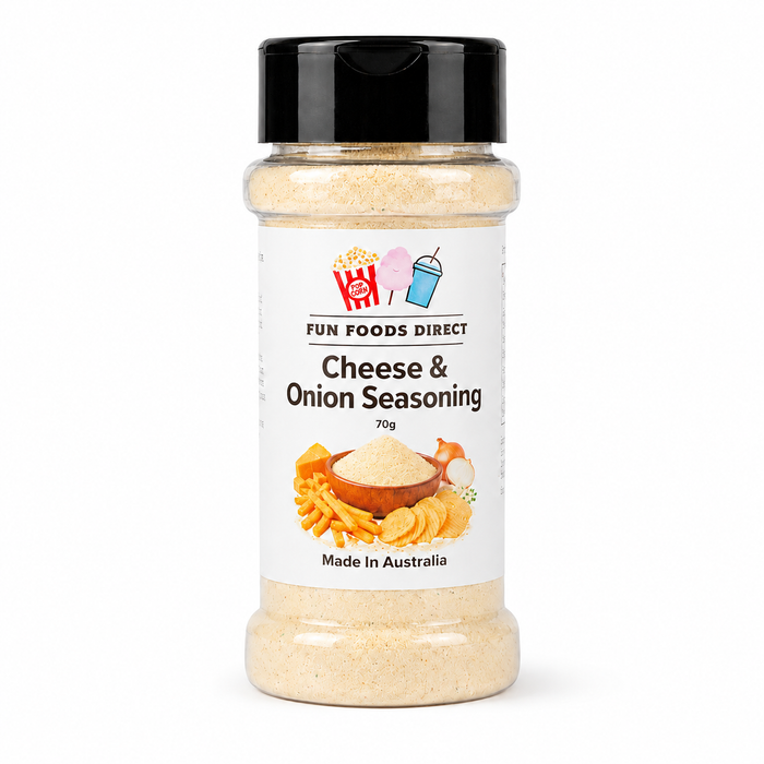 Cheese & Onion Seasoning | Savoury Flavour Boost for Chips, Popcorn & Snacks