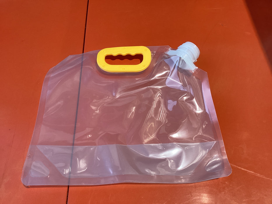 STRONG CLEAR PLASTIC CARRYING CONTAINER; 2LITRE: