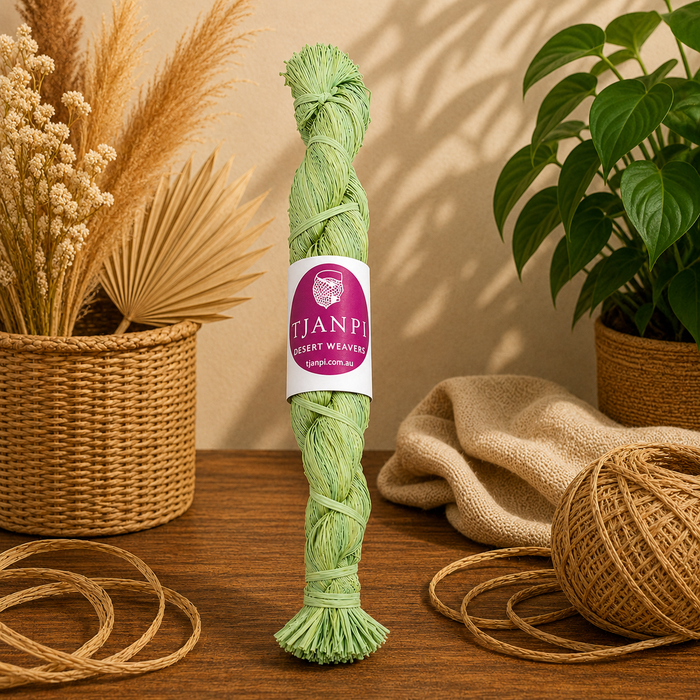 Mint Raffia Hank 250g