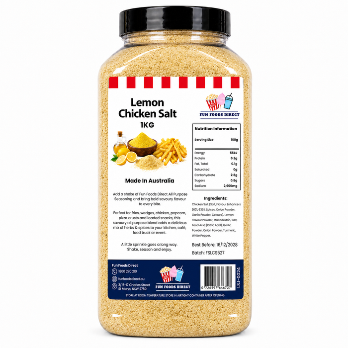 Lemon Chicken Salt – Australia’s Favourite Flavour Boost