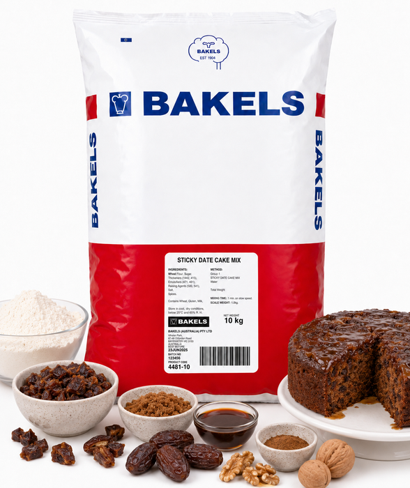 Bakels Sticky Date Cake Mix 10KG Bag