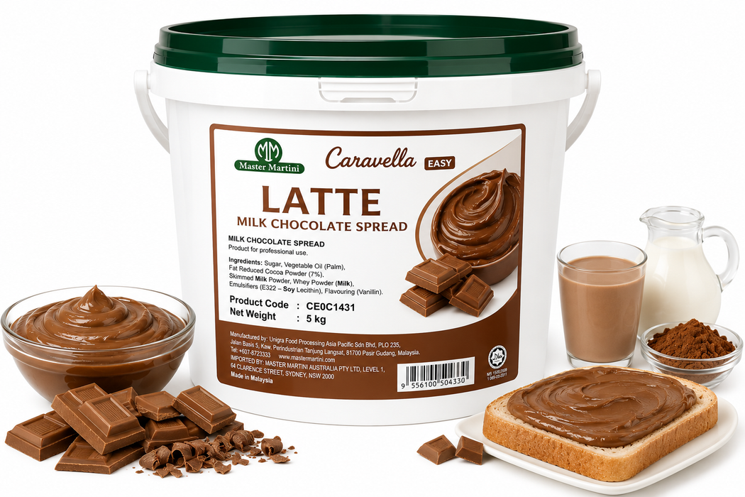 Master Martini Caravella Easy Latte Milk Chocolate Spread 5kg