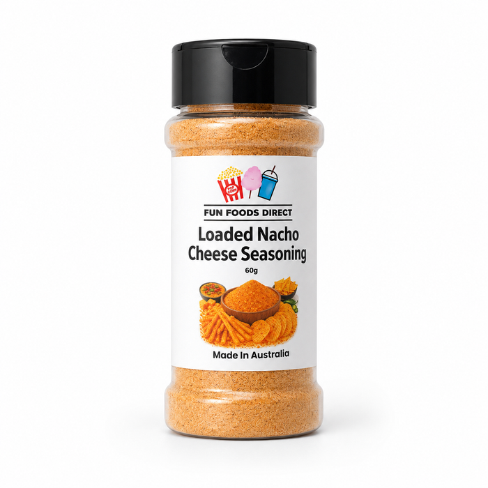 Loaded Nacho Cheese Seasoning | Cheesy Flavour Boost for Chips, Fries & Snacks
