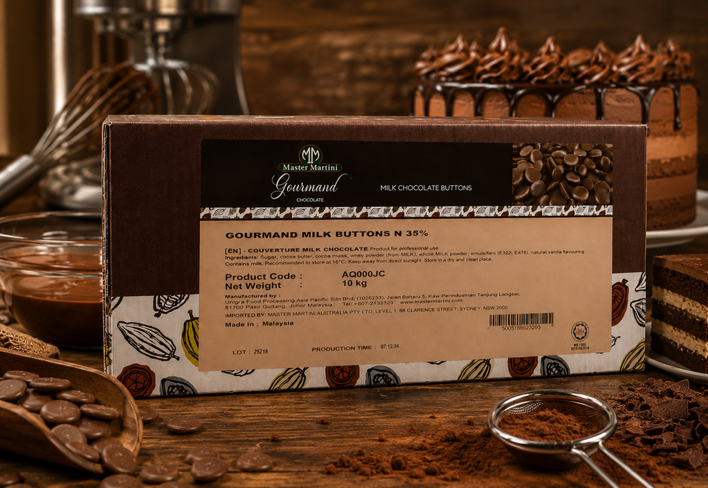 Master Martini 35% Couverture Milk Chocolate 10kg