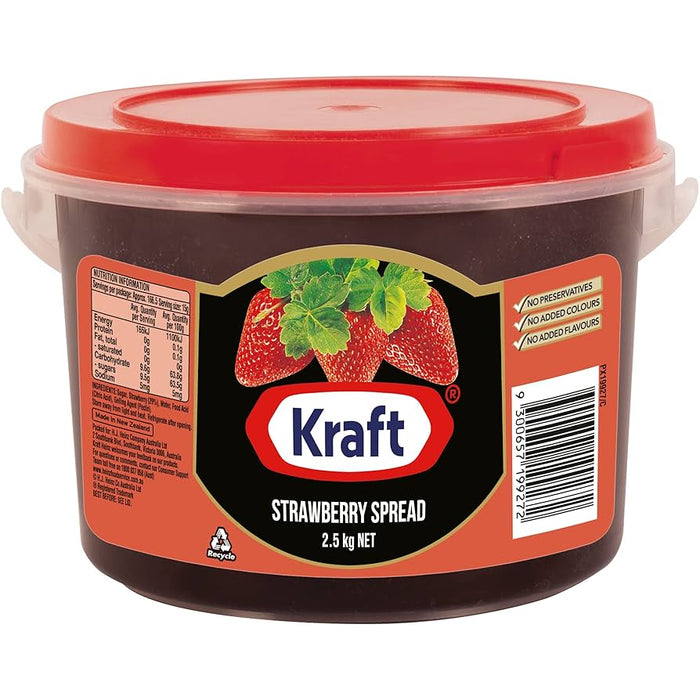 Kraft Strawberry Jam Bucket 2.5K