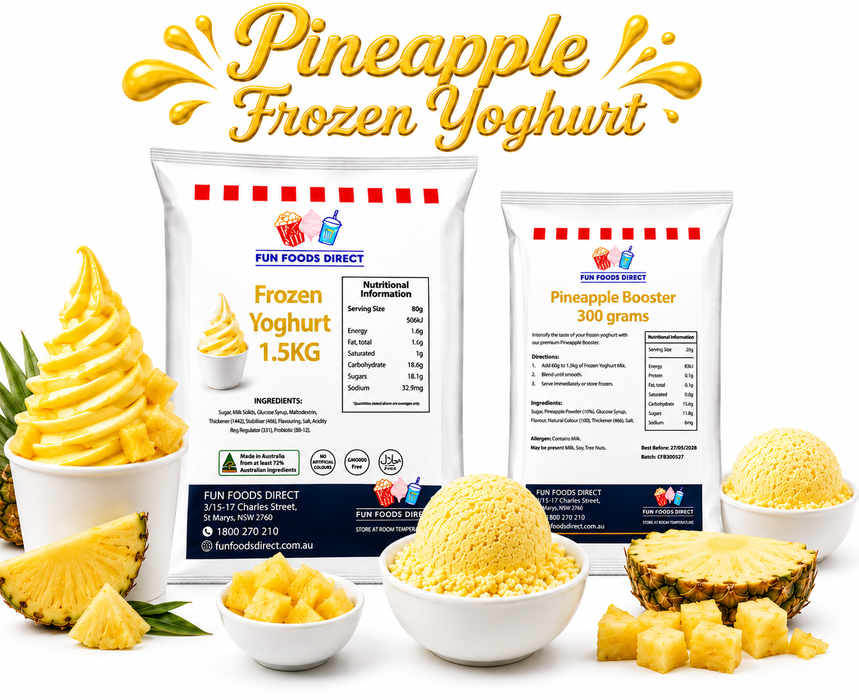 Pineapple Frozen Yoghurt