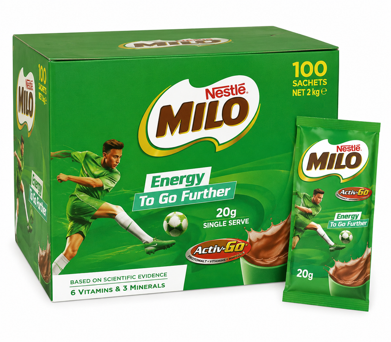 MILO Sachet Single Serve 20g x 100