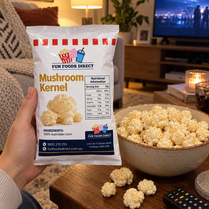 Mushroom Popcorn Kernels