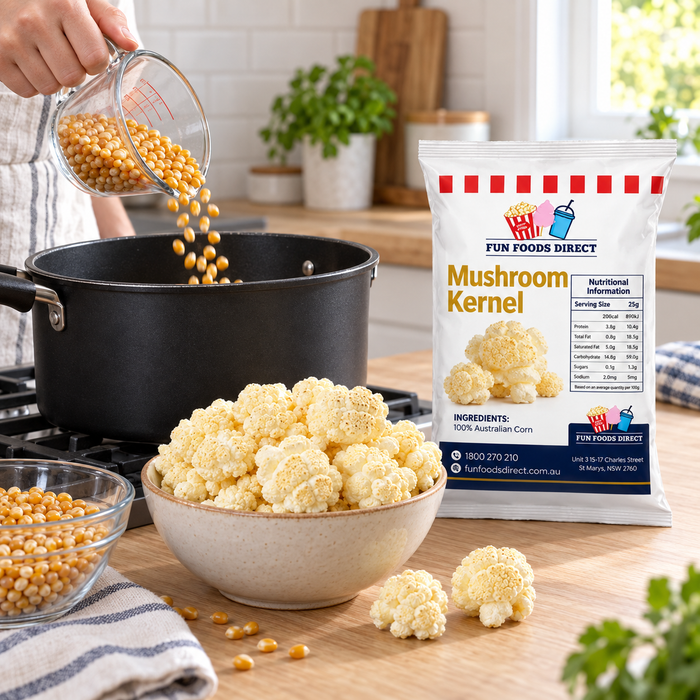 Mushroom Popcorn Kernels