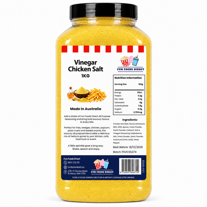 Vinegar Chicken Salt – Australia’s Favourite Flavour Boost