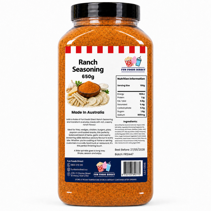 Ranch Seasoning | Creamy Herb & Garlic Seasoning Blend