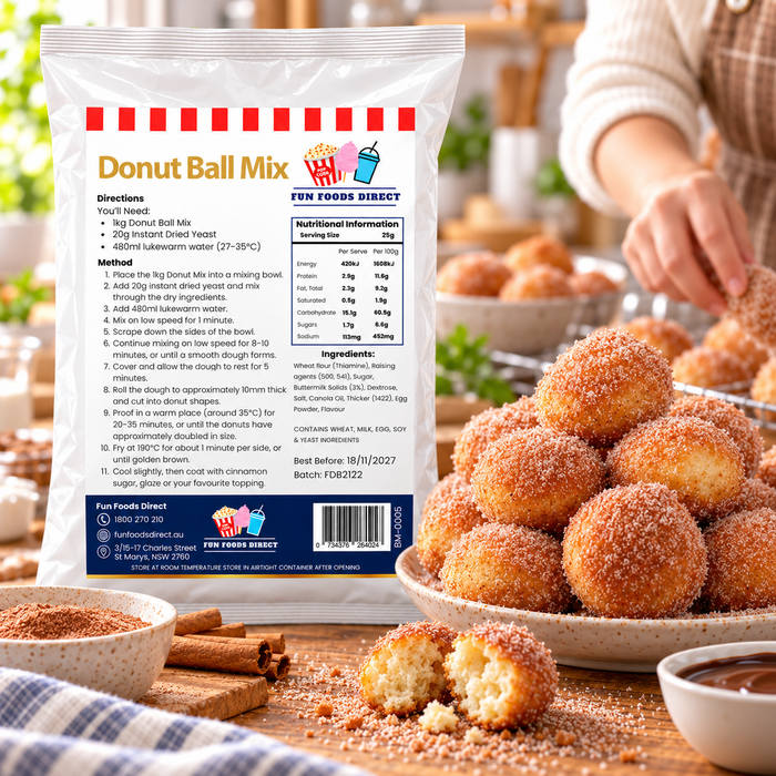 Donut Ball Mix | World’s Best Tasting Mix