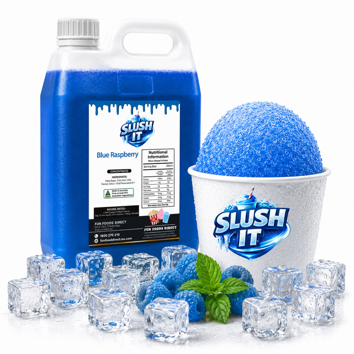Blue Raspberry Sno Cone Flavour 2L Bottle