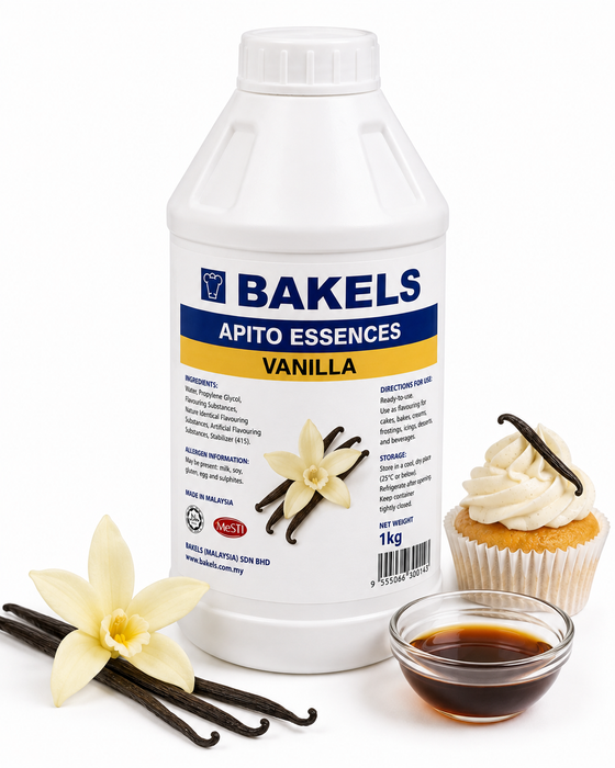 Bakels Apito Essences – Vanilla 1KG