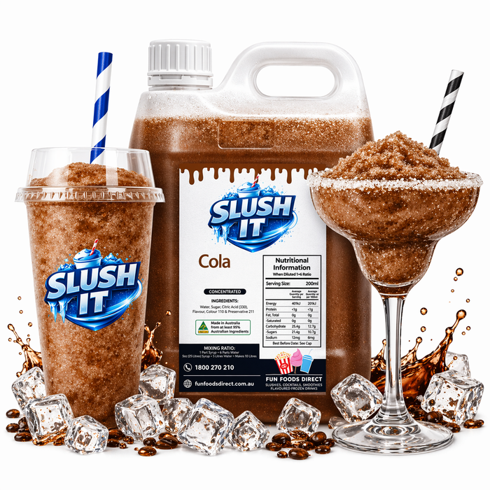Cola Slush / Slushie Mix Bottles
