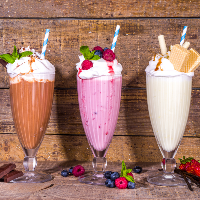 Milk Shake Toppings 250ML - Huge Range