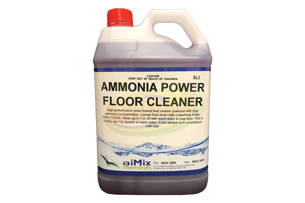 Ammonia Power Floor Cleaner