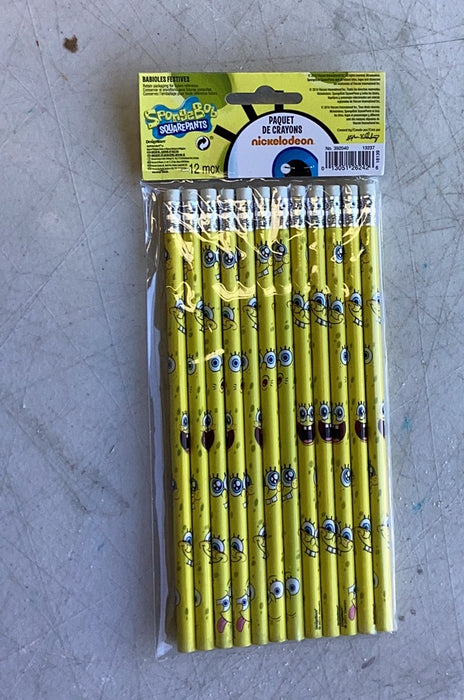 SpongeBob SquarePants; PENCIL PACK contains 12pencil;