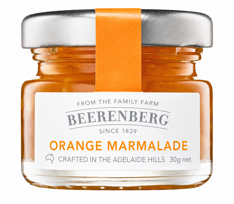 BEERENBERG MARMALADE JAM JARS 60X30G