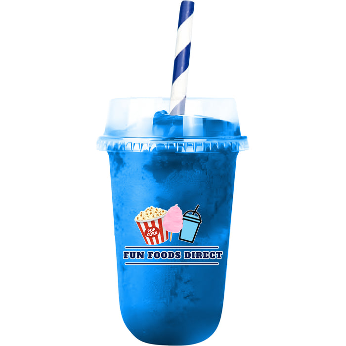 Blue Bubblegum Slush / Slushie Mix Bottles