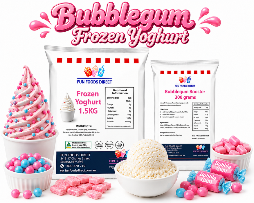 Bubblegum Frozen Yoghurt