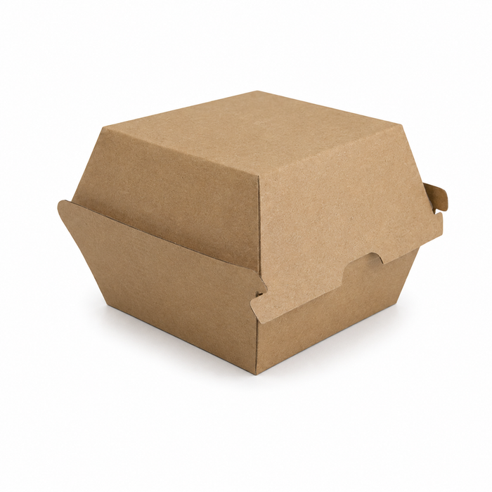 Paper Board FSC® Mix Credit Burger Box – 105 x 105mm 250/ctn