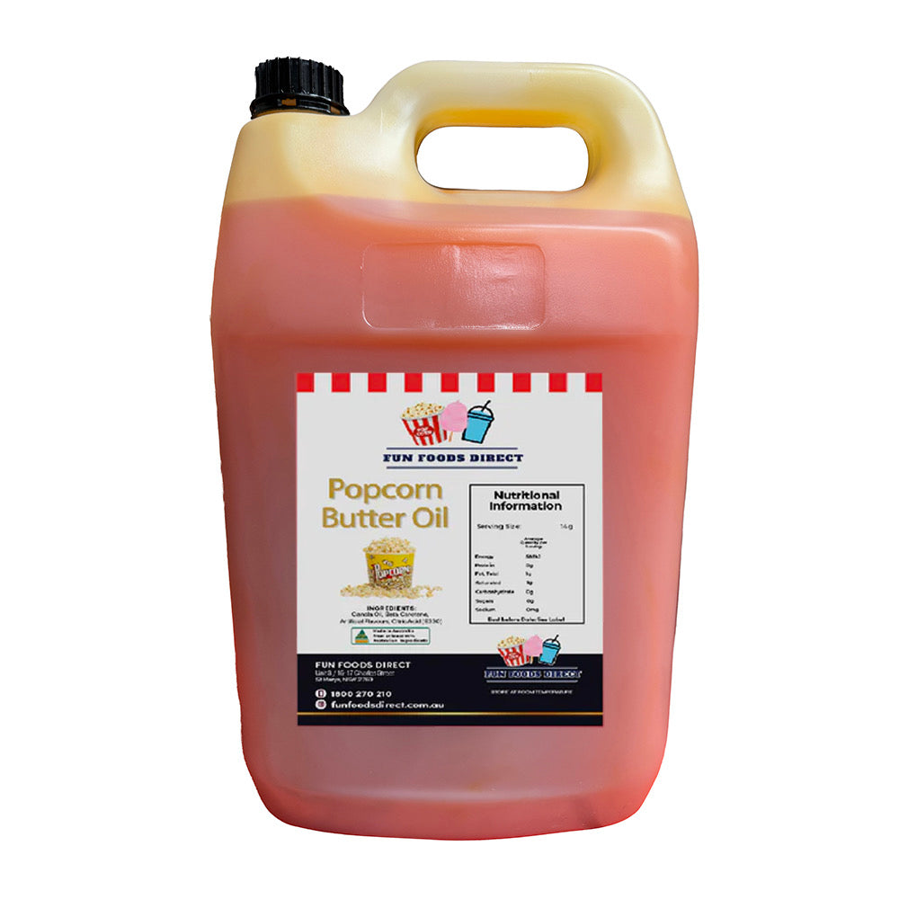 Premium Buttery Movie Butter Popcorn Oil — Fast Direct Packaging