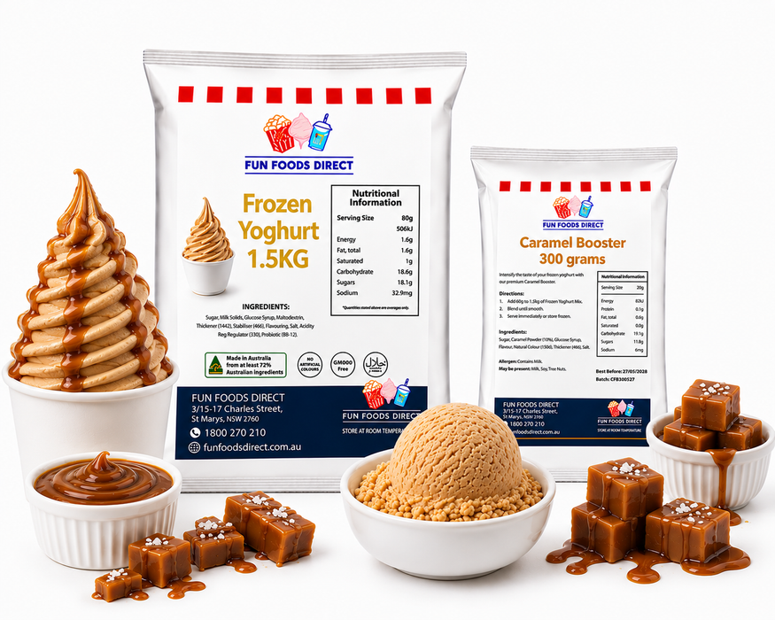 Caramel Frozen Yoghurt